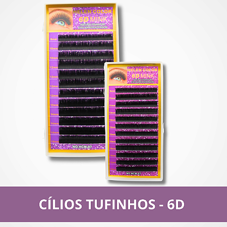 Cílios Tufinho - 6D