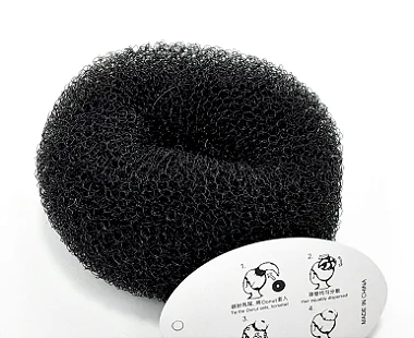 Elástico Coque Rosquinha - Preto
