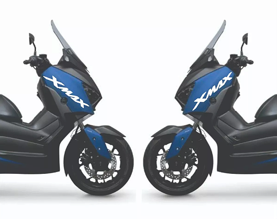 Adesivo Xmax Grande Personalizado Lateral Farol