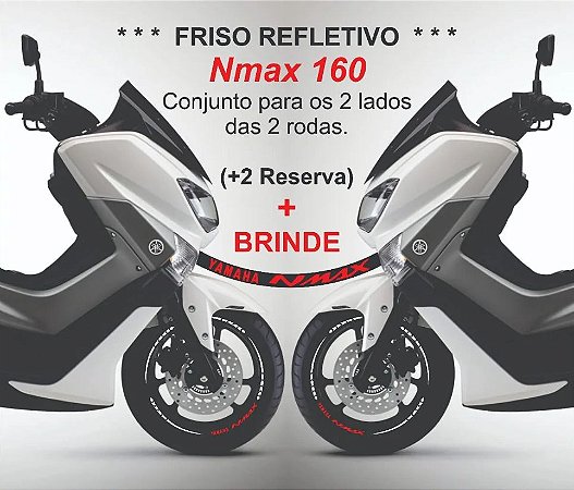 Friso Refletivo Rodas Nmax 160 Modelo 2