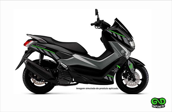 Kit Adesivos Yamaha Nmax 160 Faixas Modelo 2