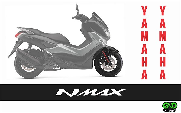 Adesivo Yamaha Nmax 160 Bengalas Suspensão Dianteira