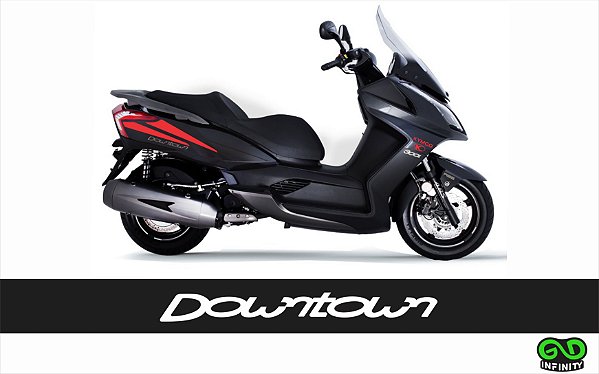 Kit Adesivos Carenagens KYMCO Downtown 300i - Cor Única