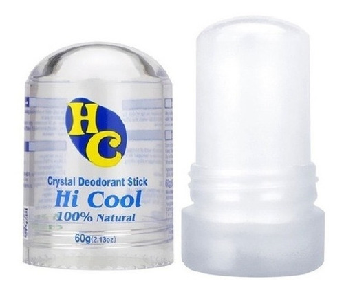 Desodorante Em Pedra Sal Cristal 60g Unisex Hi Cool