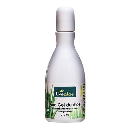 Puro Gel de Aloe Vera Natural Livealoe 210 ml