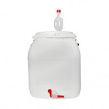 Fermentador Bombona - Plástico Alimentício Branca