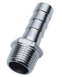 Espigão Inox 304 com rosca macho