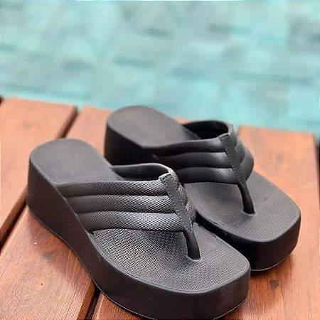 Chinelo Doma Shoes Feminino Plataforma Linda
