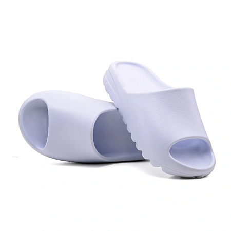 Chinelo Nuvem Slide Yezz Confortável Todo Em Eva-Branco