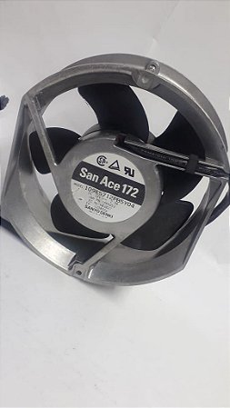 Cooler Fan SanAce 17212v 2.3A Modelo 109E5712PB5Y04 170x150x50mm aluminio