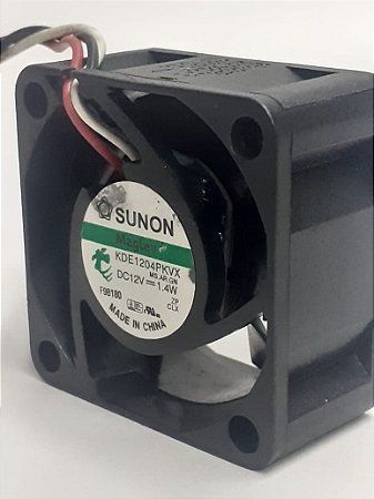 Micro Fan Sunon 12 volts 1.4 watts 40x40x20mm Microventilador Modelo KDE1204PKVX