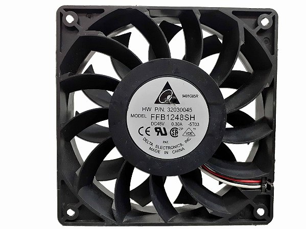 Cooler Fan Delta 48V 0,30 A 120X120X25mm  FFB1248SH
