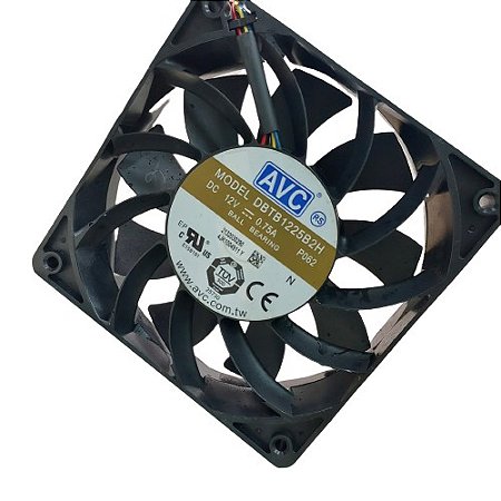 Cooler Fan AVC 12v 0,75A 120x120x2mm Modelo DBTB1225B2H