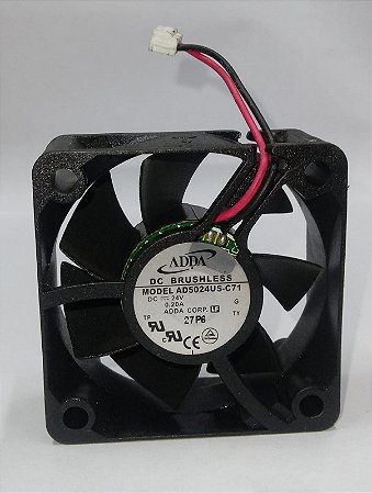 Cooler ADDA BRUSHLESS 24v 0,20A 50x50x20mm Modelo AD5024US-C71