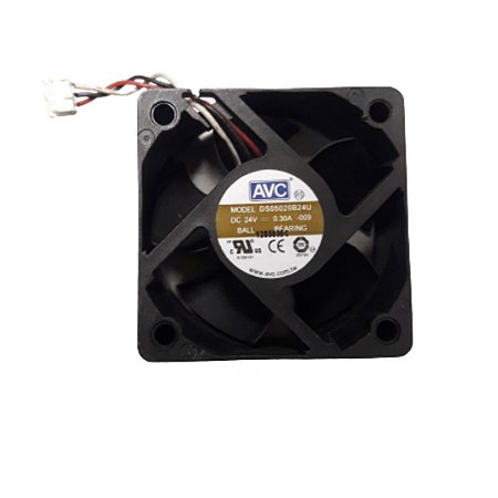 Cooler Fan  AVC 24V 0.30  50x50x20mm Modelo DS05020B24U  3 fios