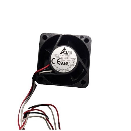 COOLER  Fan DELTA DC 12V 0.15A Modelo EFB0412HHD 40X40X20mm