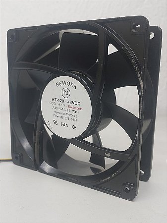 Ventilador Fan Nework RT10-48VDC 16.118 120x120x38mmm 48 Volts 2400RPM