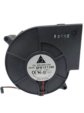Cooler Caracol Delta 12v 0,85a 97x95x30mm Modelo BFB1012M 2 Fios e Conector