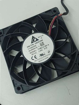 Cooler Fan Delta 12v 3a 120x120x25mm Modelo THB1212B-A 4 Fios PWM