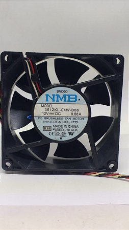 Cooler Fan NMB 12V 0,68A 90x90x30mm Modelo: 3612KL-04W-B066