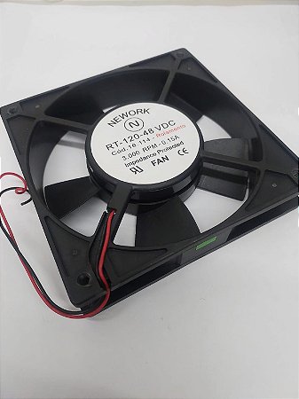 Cooler Fan Networ 48v 0,15a 120x120x25mm Modelo RT-120-48