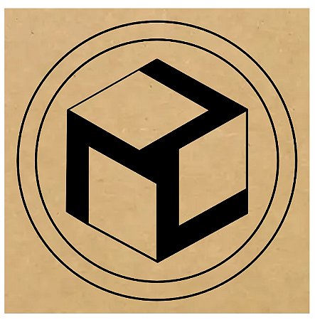 R97 - Antahkarana MDF 3mm 20x20cm Radiestesia Radiônica