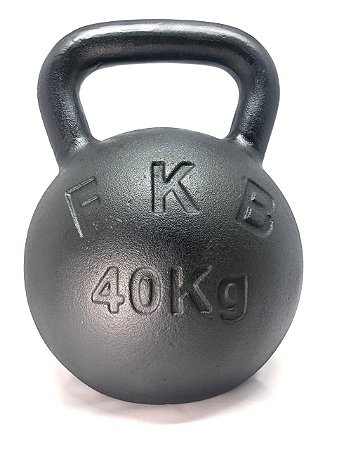 KETTLEBELL CAST IRON 40 KG - FKB - Os Melhores Kettlebells e Clubbells do  Brasil