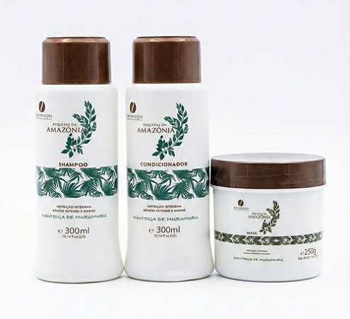 Manteiga de Murumuru Riquezas da Amazônia Hair Princess Kit Tratamento