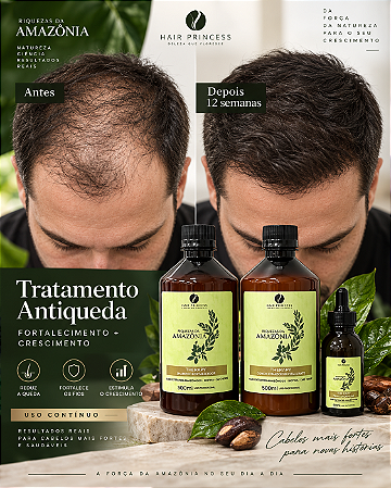 Kit Therapy Estimulante Riquezas da Amazônia 3 passos