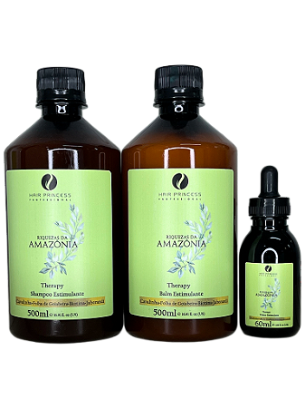 Kit Therapy Estimulante Riquezas da Amazônia 3 passos