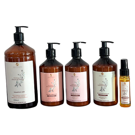 Kit Cronograma Óleo de Patauá 5 passos