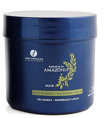 Máscara Pós-Química Riquezas da Amazônia Hair Princess 250g