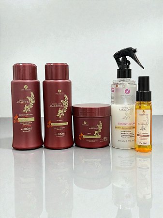 KIT COMPLETO HAIR PRINCESS - TRATAMENTO + CUIDADOS DÍARIOS