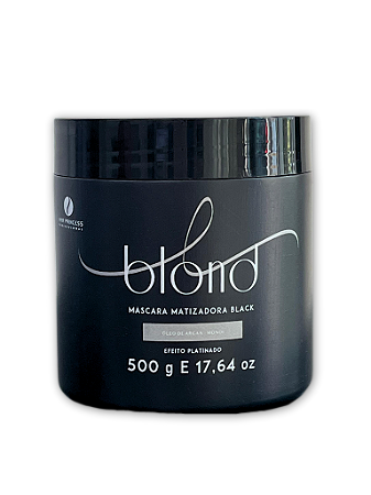 Matizador Black Mask Platinum Hair Princess 500g