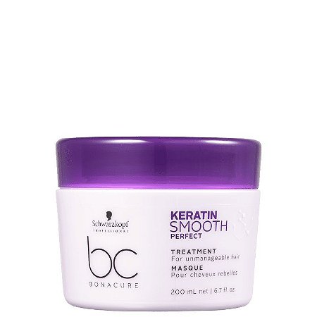 Schwarzkopf Professional BC Bonacure Keratin Smooth Perfect - Máscara Capilar 200ml