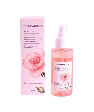 PraMaquiar - Sabonete Facial limpeza Hidratante 120ml