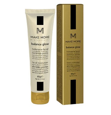 Make More - Hidratante Facial Balance Glow Gold 60g