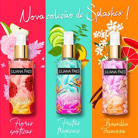 Juliana Paes - Body Splash Paraiso 200ml