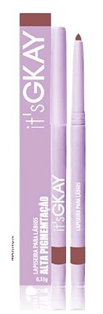 Gkay - Lapiseira Retrátil Labial Marrom