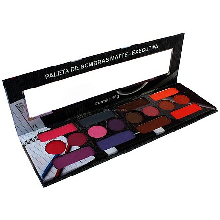 Ludurana V - Paleta de Sombras Matte Executiva B00064