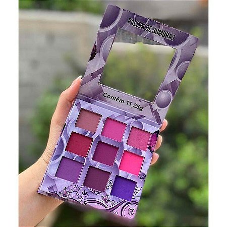 Ludurana V - Paleta de Sombras Nuances Lilias B00005