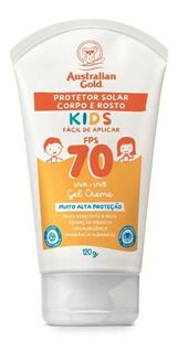 Australian Gold - Protetor Solar Kids FPS 70 120G