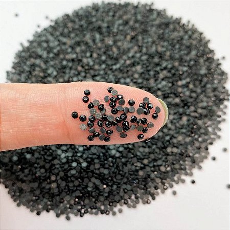 STRASS PARA UNHAS PRETO
