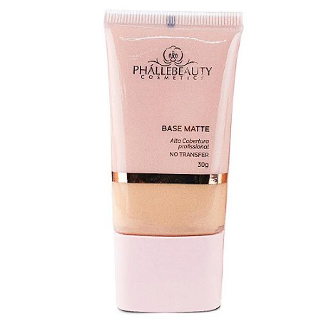 PhalleBeauty - Base Matte Alta Cobertura cor 02