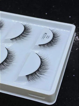 Cilios - Cartela com 05 pares 2051