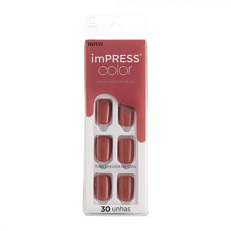 Kiss New York - Unhas Autocolantes Platonic Pink 011B