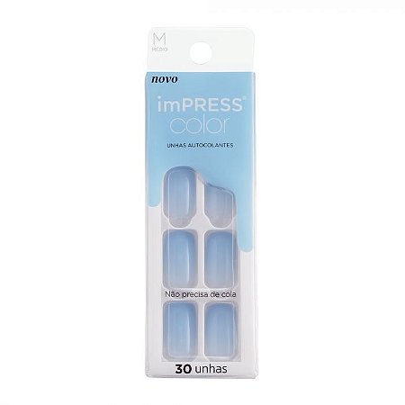 Kiss New York - Impress Color Unhas Autocolantes New Wave 12y9