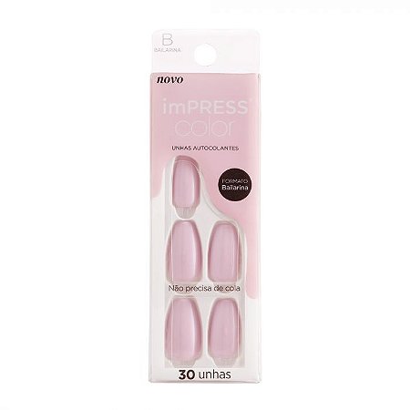 Kiss New York - Unhas Autocolantes Lavander 16Y9