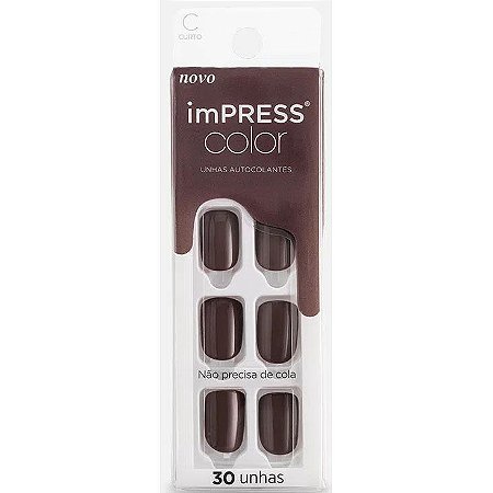 Kiss New York - Unhas Autocolantes TRY GRAY 017B