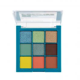 RK Kiss NY - Paleta de Sombra 9 cores BE POSITIVE